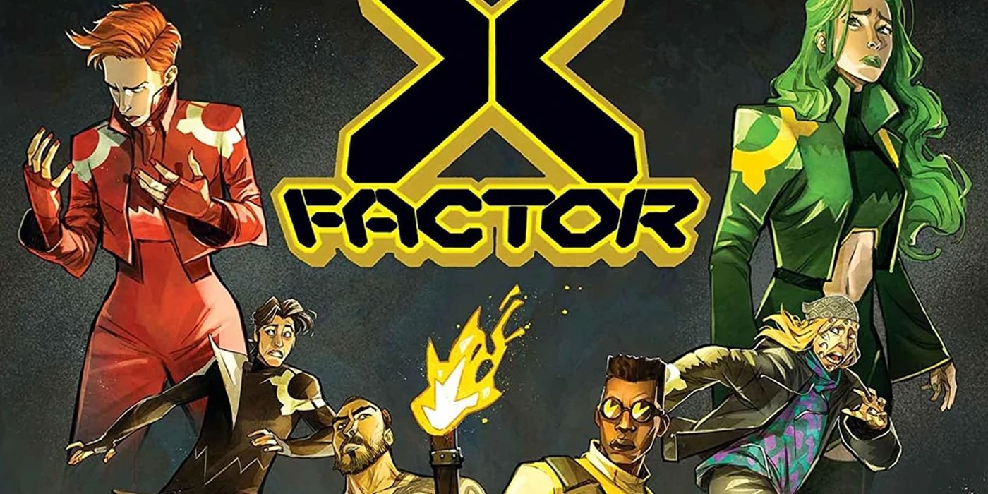 a promo image for X-Factor featuring the full cast
