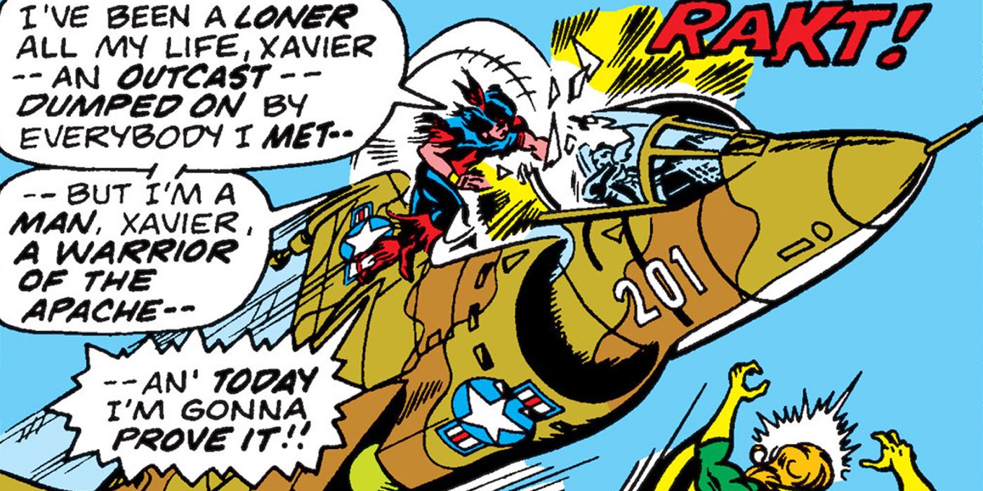 X-MEN - Death of John Proudstar/Thunderbird in X-Men Marvel Comics