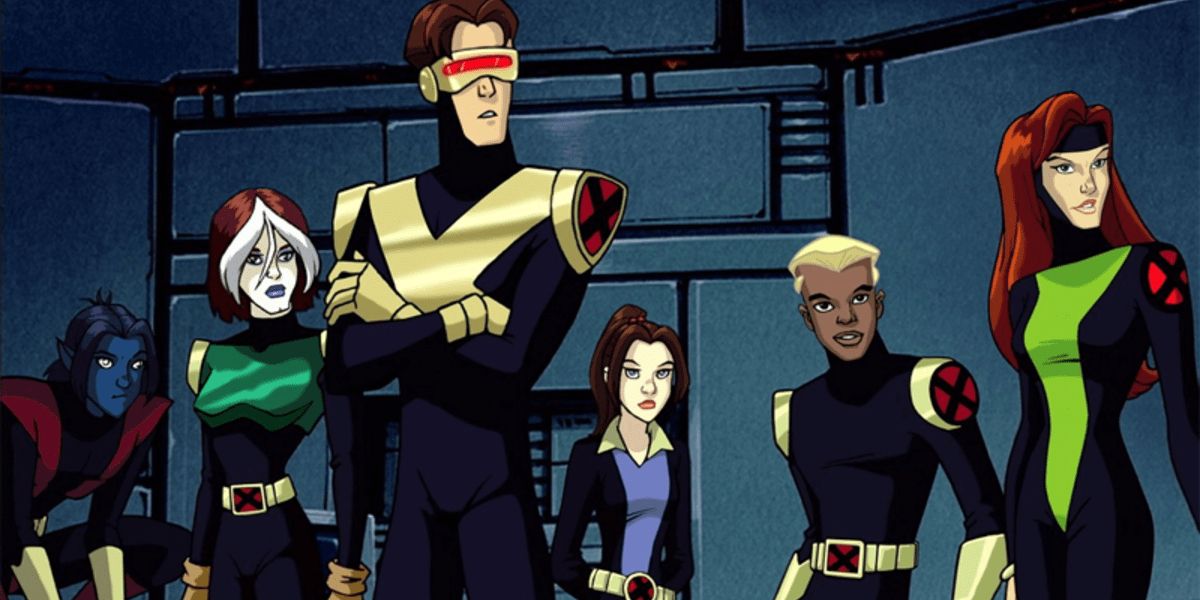 Animated X-Men Evolution Group Meeting