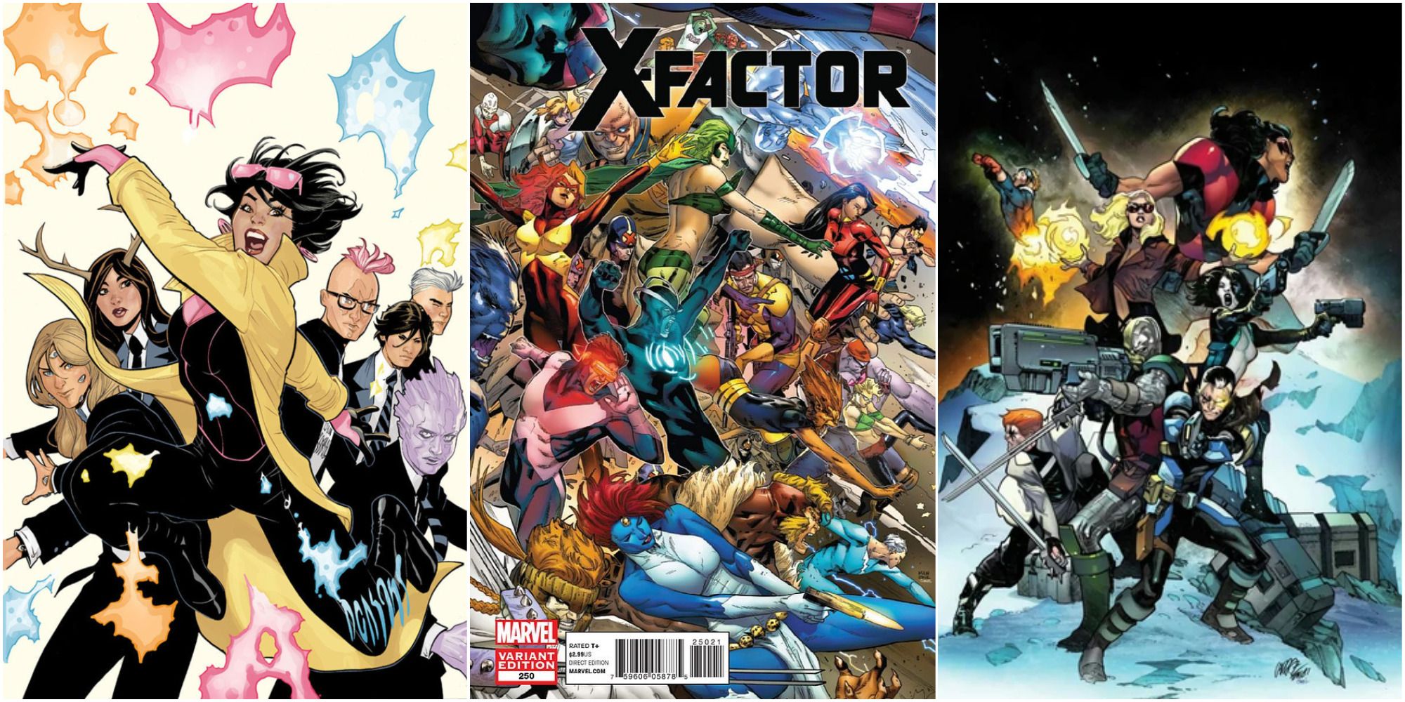 Generation X, X-Factor, and X-Force