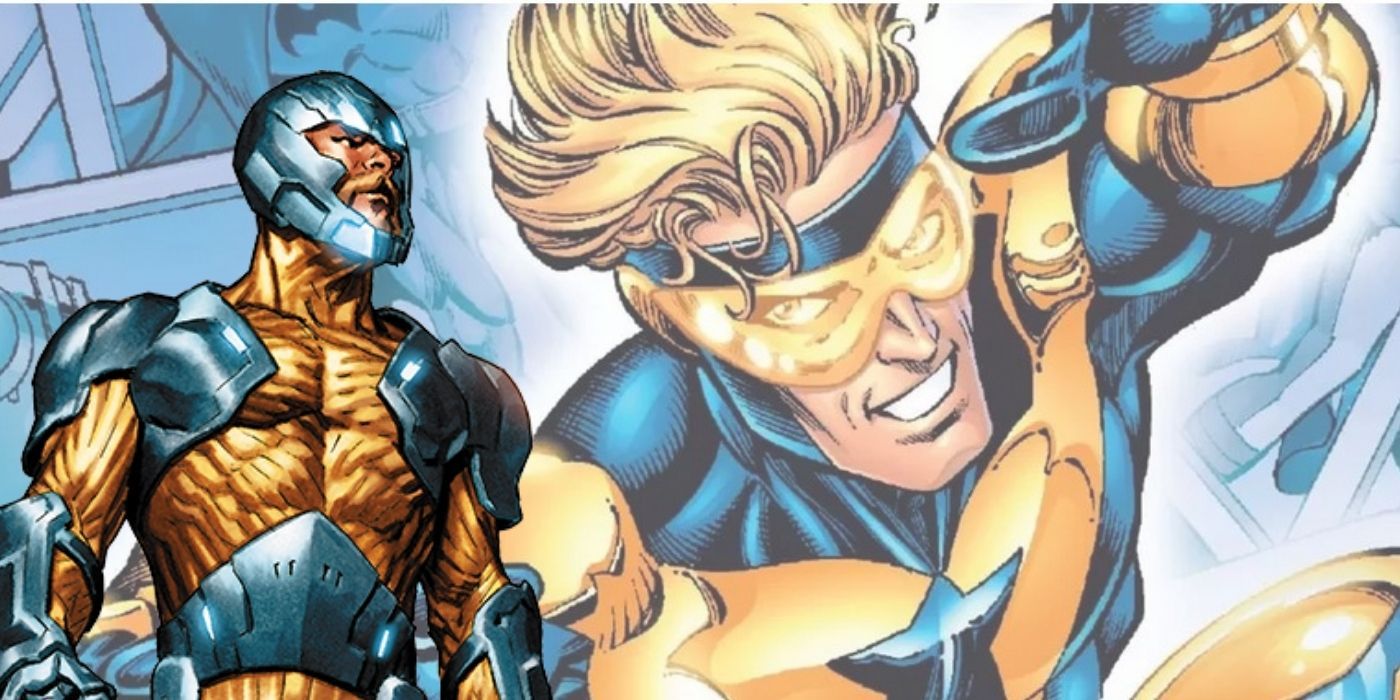 X-O Manowar and Booster Gold