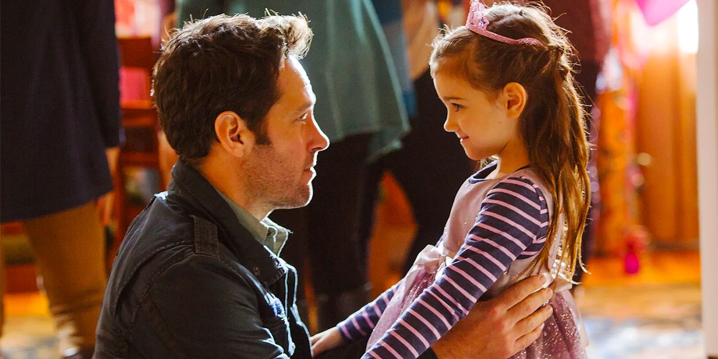 Scott Lang and Cassie at her birthday party in Ant-Man