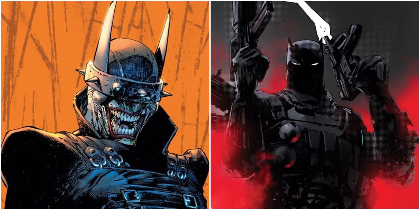 The Batman Who Laughs and the Grim Knight