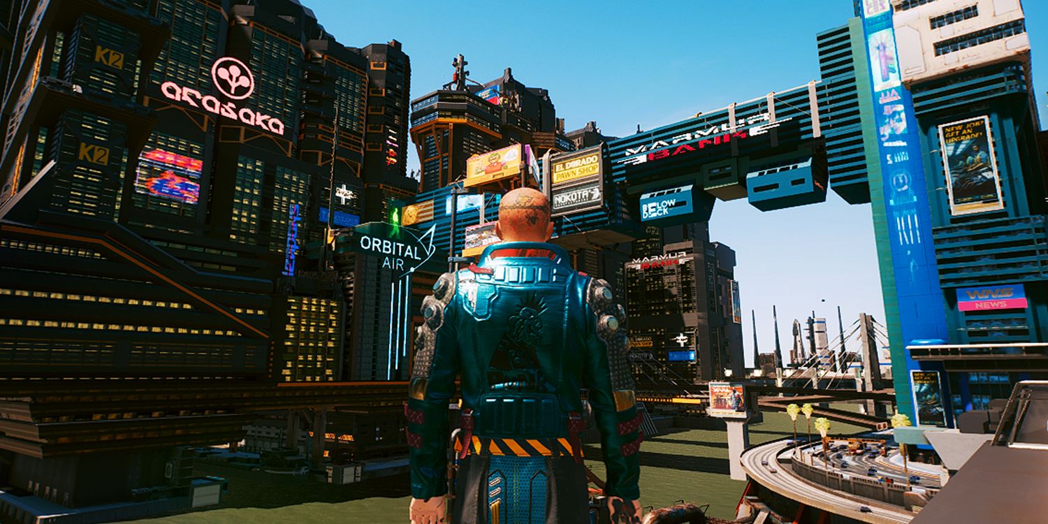 Cyberpunk 2077 third-person mod is wonky, but does the job