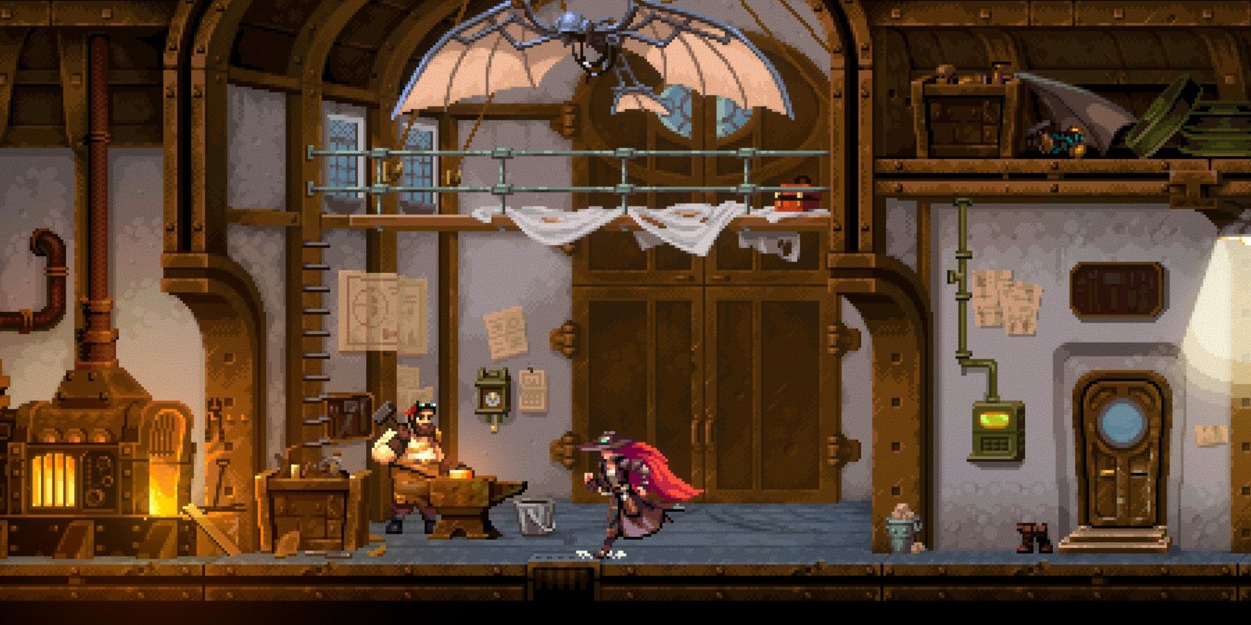 Gestalt: Steam & Cinder Is a Metroidvania Wrapped in Gorgeous Steampunk ...