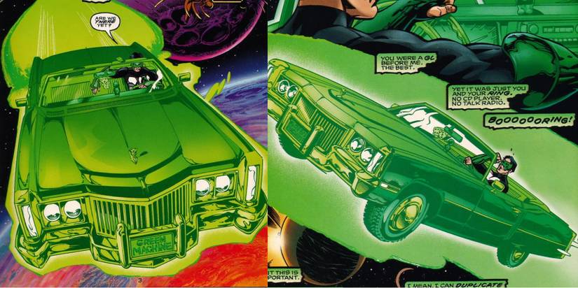 Construct Machine Green 10 Most Creative Green Lantern Constructs, Ranked