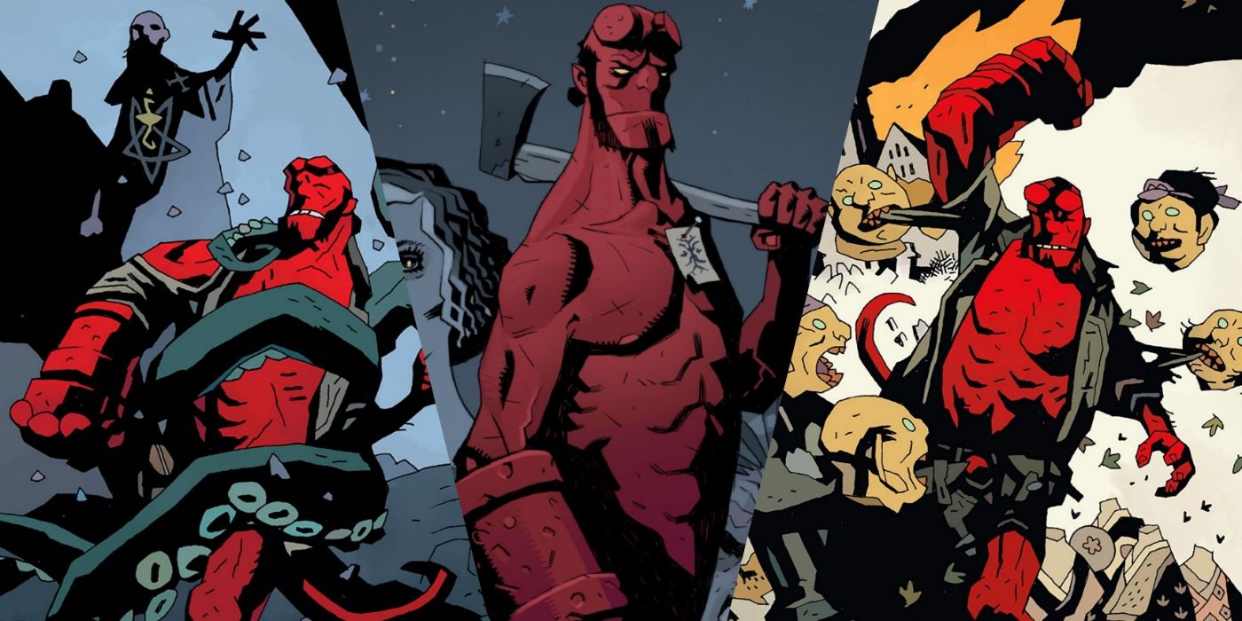 A header image from the Hellboy comic book series.