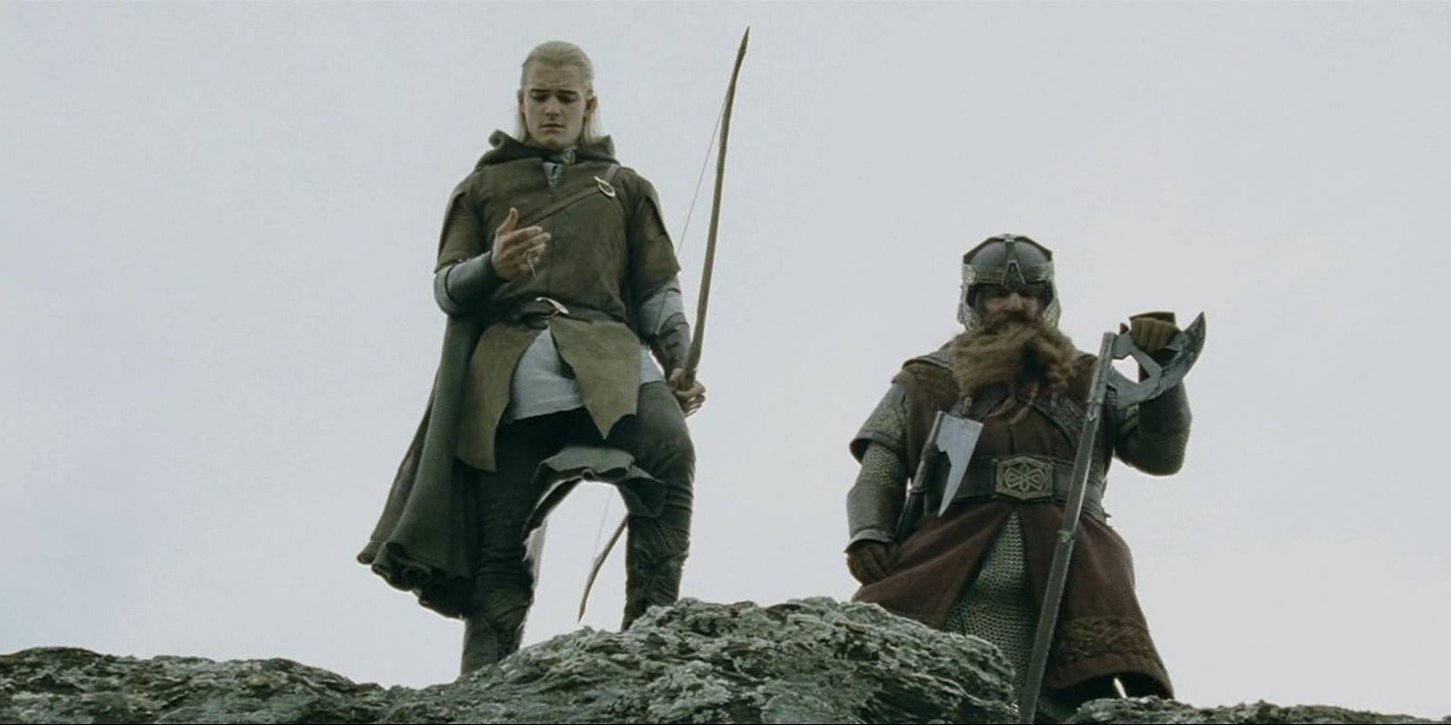 Legolas and Gimli from Lord of the Rings