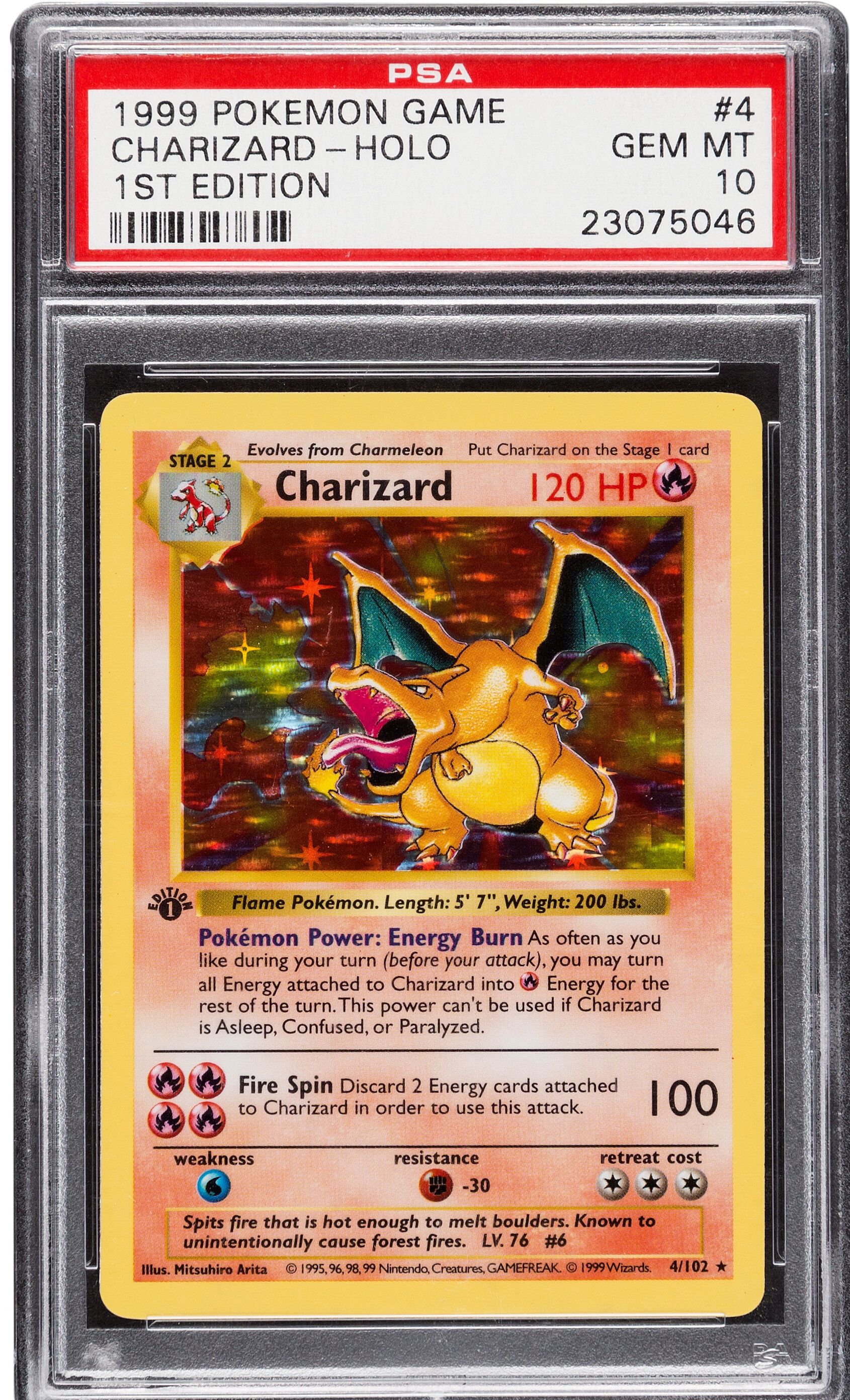 Mint Charizard Card Auction Has Passed $100K With a Week to Go