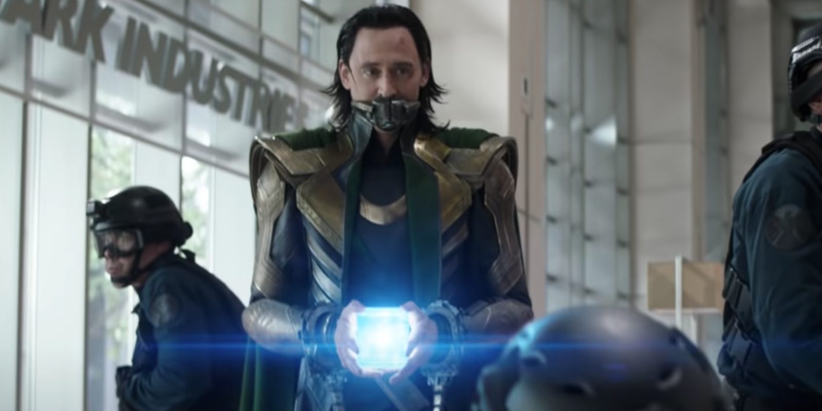 Loki leaving with the Tesseract in the first Loki series trailer