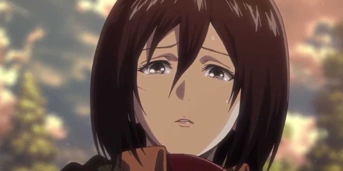Attack On Titan: Mikasa crying