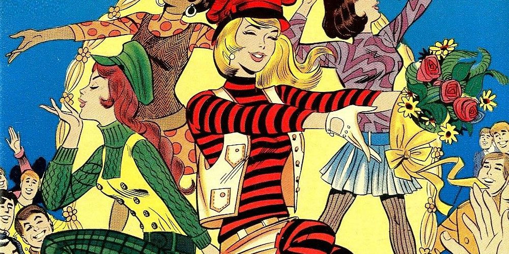 Cover detail from Millie the Model #148