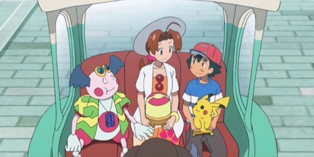 Mr. Mime went to Alola with Ash's Mom
