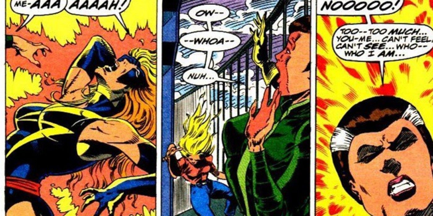 Rogue first stole Carol Danvers' powers and life force