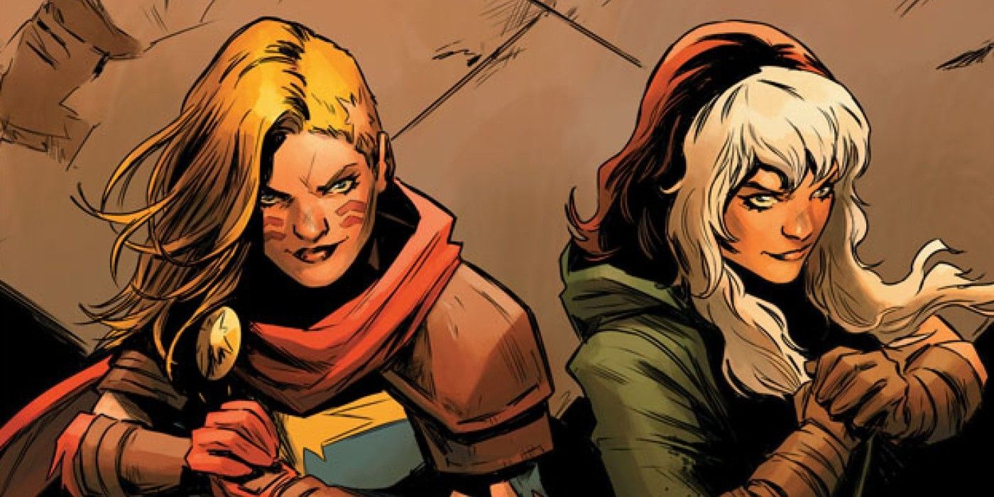 rogue and captain marvel