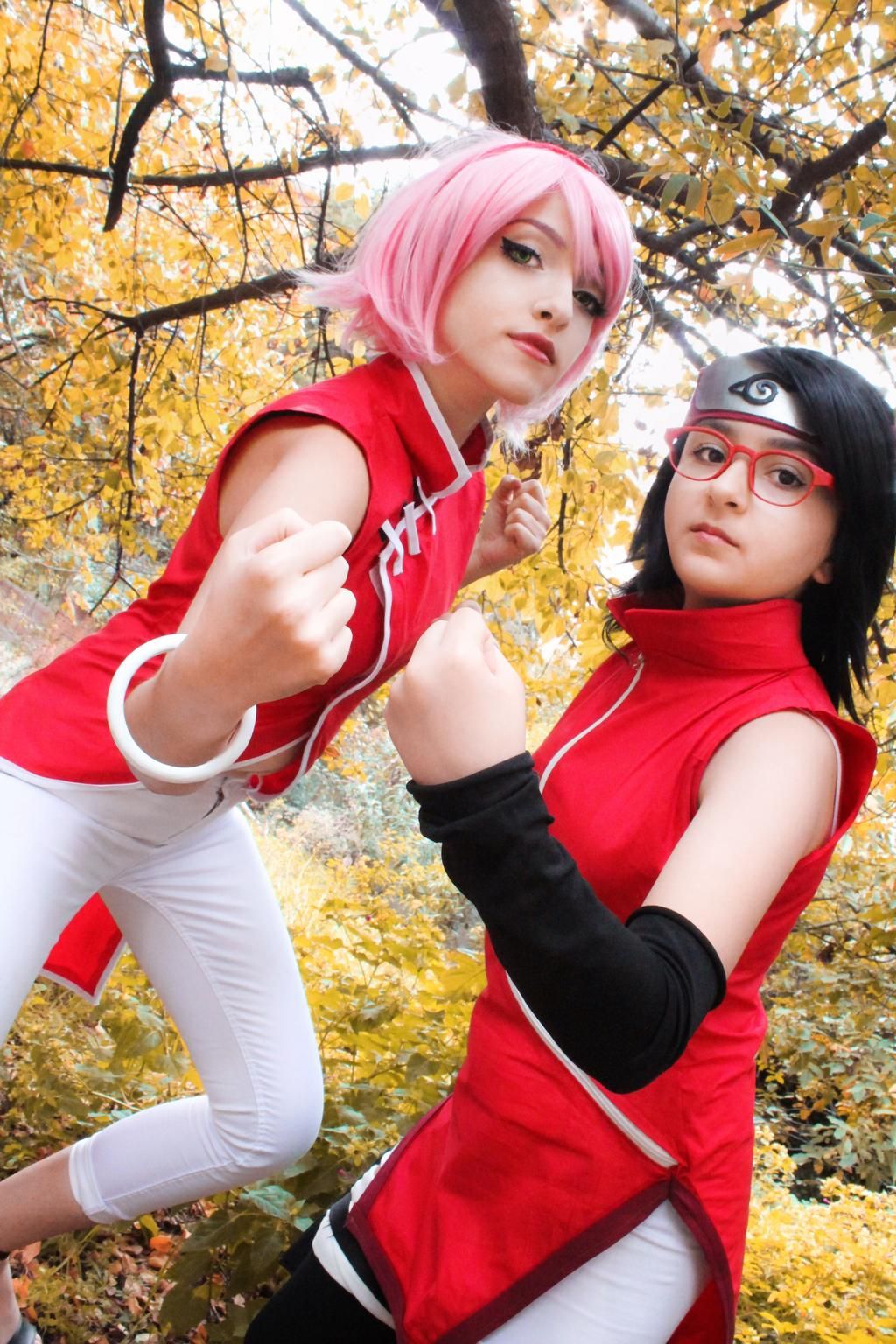 10 Amazing Sakura & Sarada Cosplay That'll Make You Say 