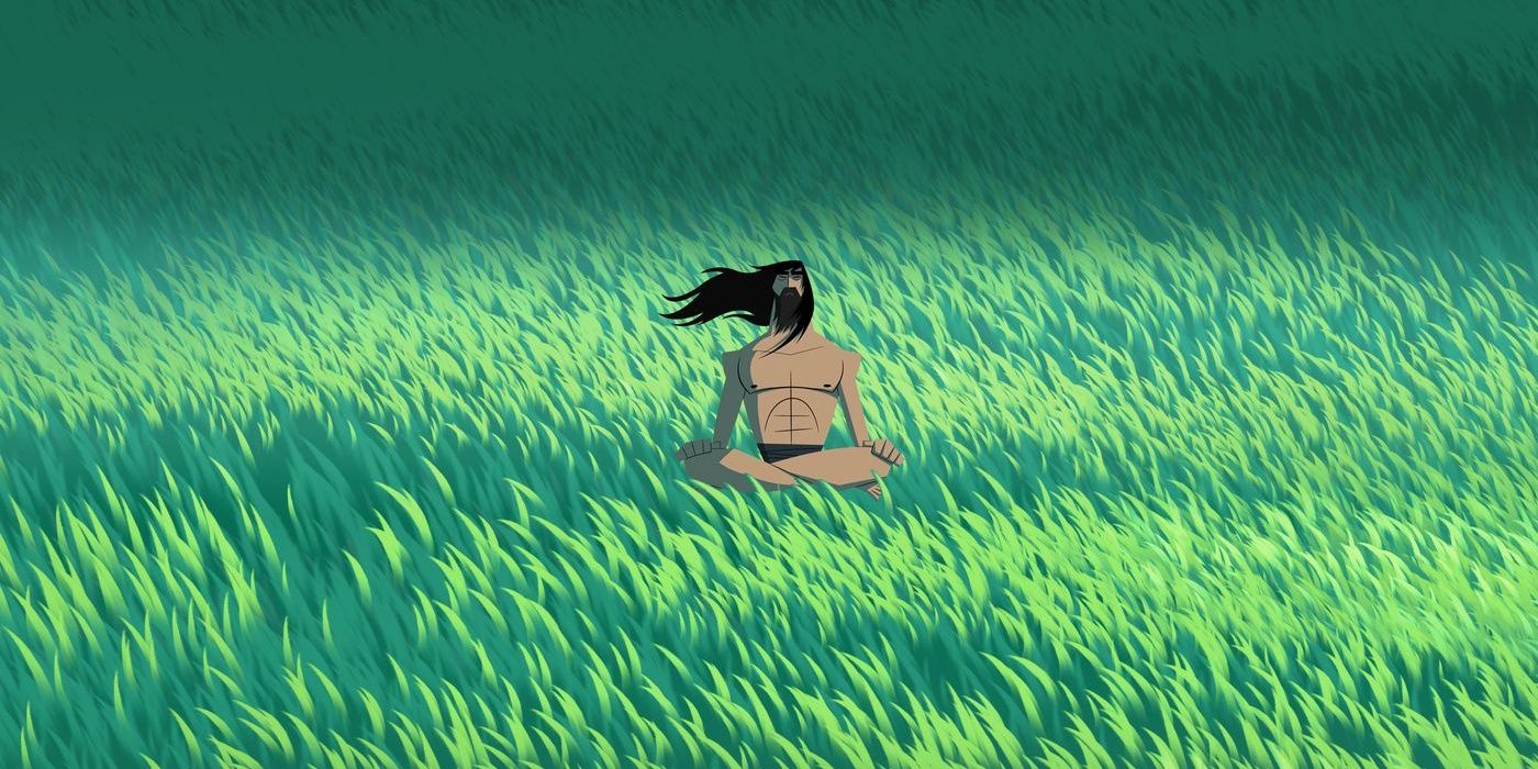 Animation samurai jack meditation 