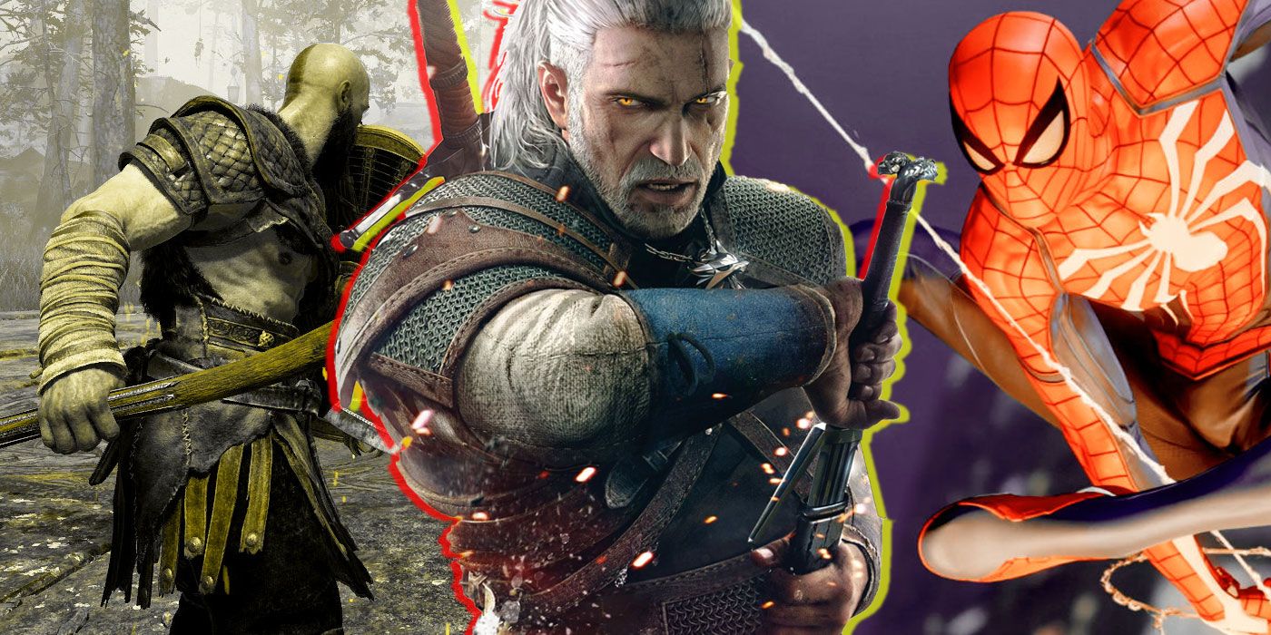 Single player games Spider-Man and The Witcher