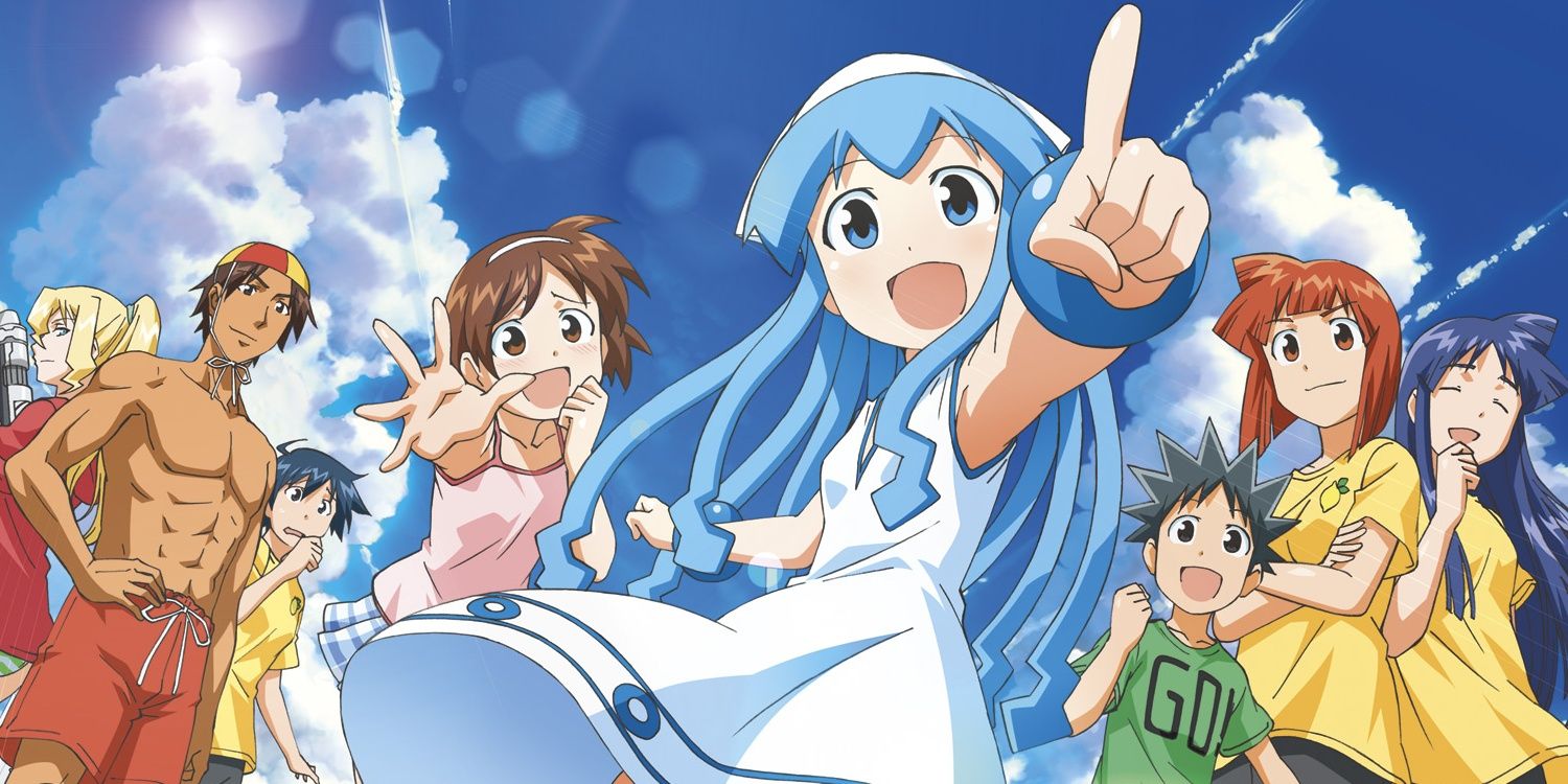 The Squid Girl cast.