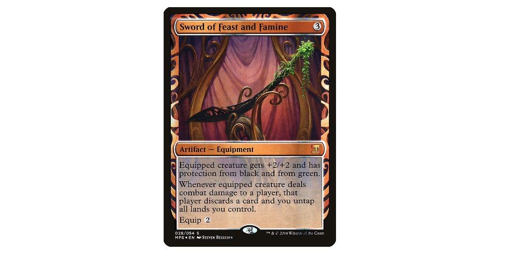 sword of feast and famine mtg