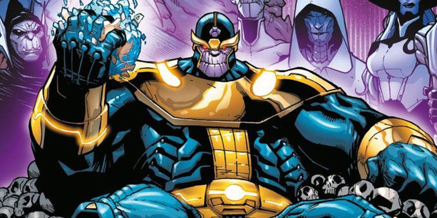 Thanos controls the transference of his follower’s souls from one body to another