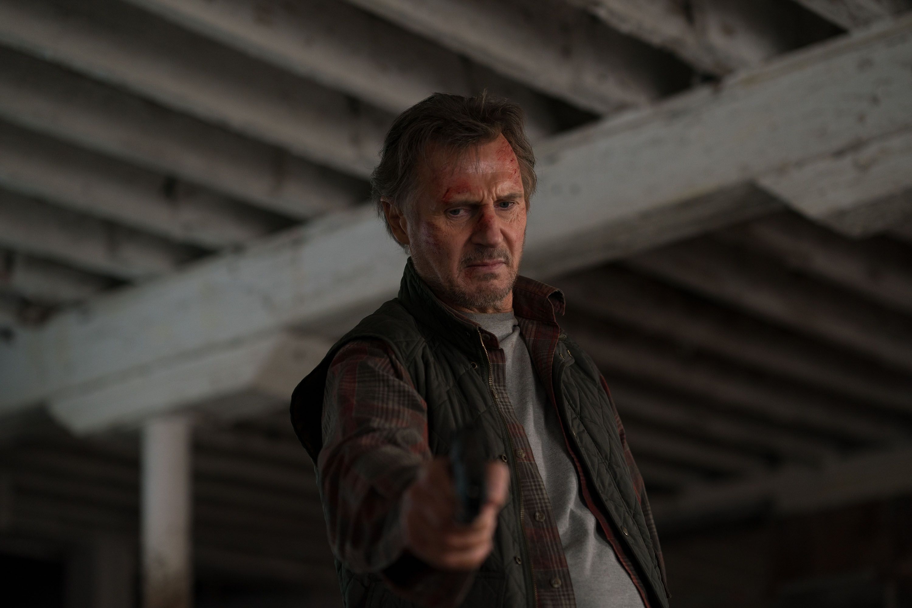 Liam Neeson in The Marksman