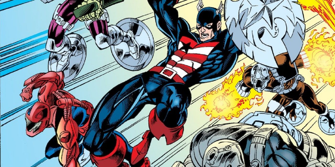 Us Agent leads the Thunderbolts in Marvel Comics