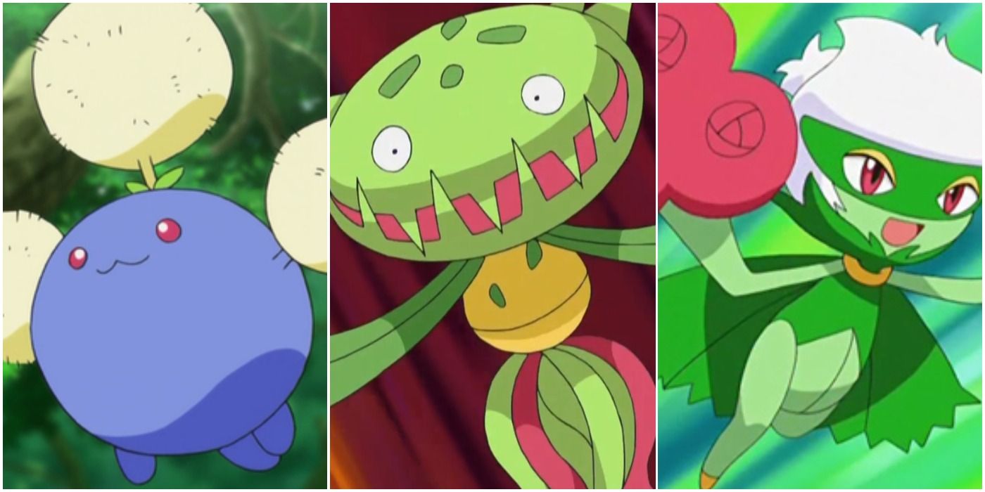 10 Grass-Type Pokémon That Are Basically Real Plants Feature Image