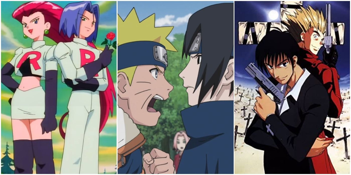 10 Most Iconic Duos In Anime, Ranked
