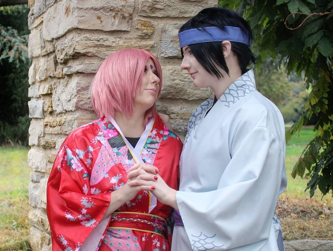 Sasuke And Sakura Costumenaruto Cosplay Costume For Women