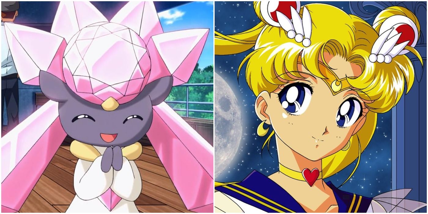 Diancie, Sailor Moon, Pokemon