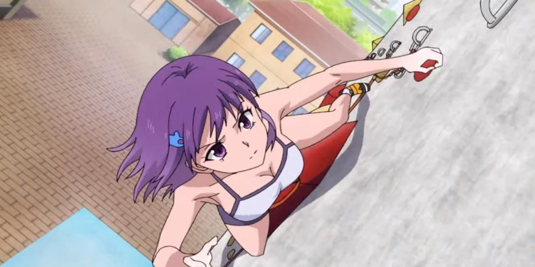 Athletic anime girl