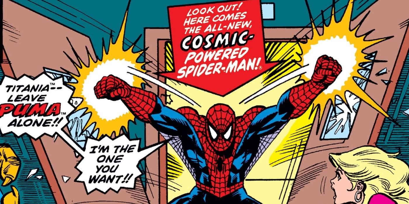 Power Of Love Spiderman V.S. Cosmic Comics Spiderman, Who would win? :  r/PowerScaling