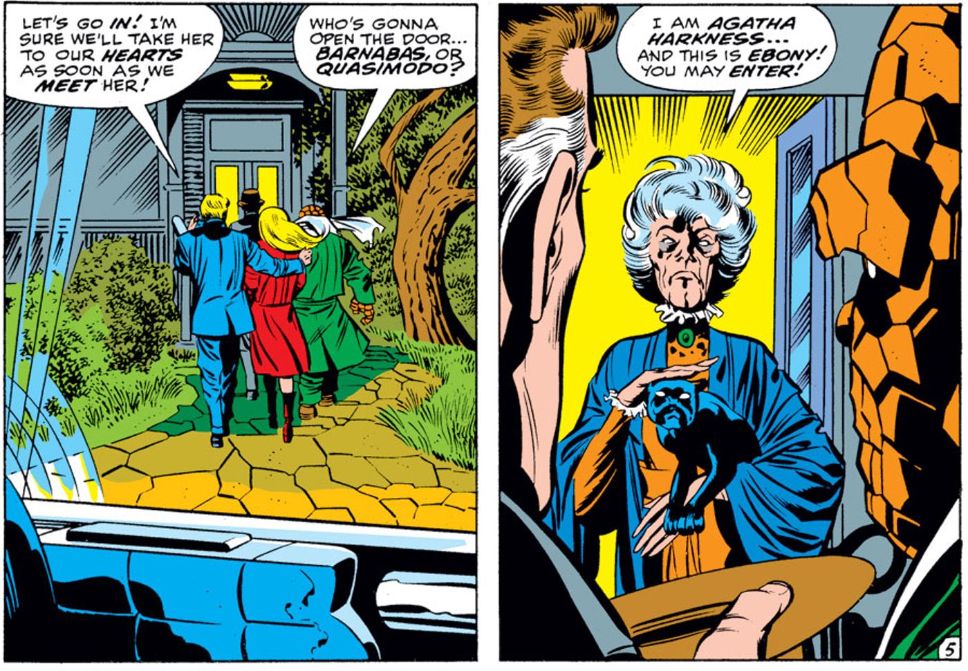 Agatha Harkness Fantastic Four Introduction