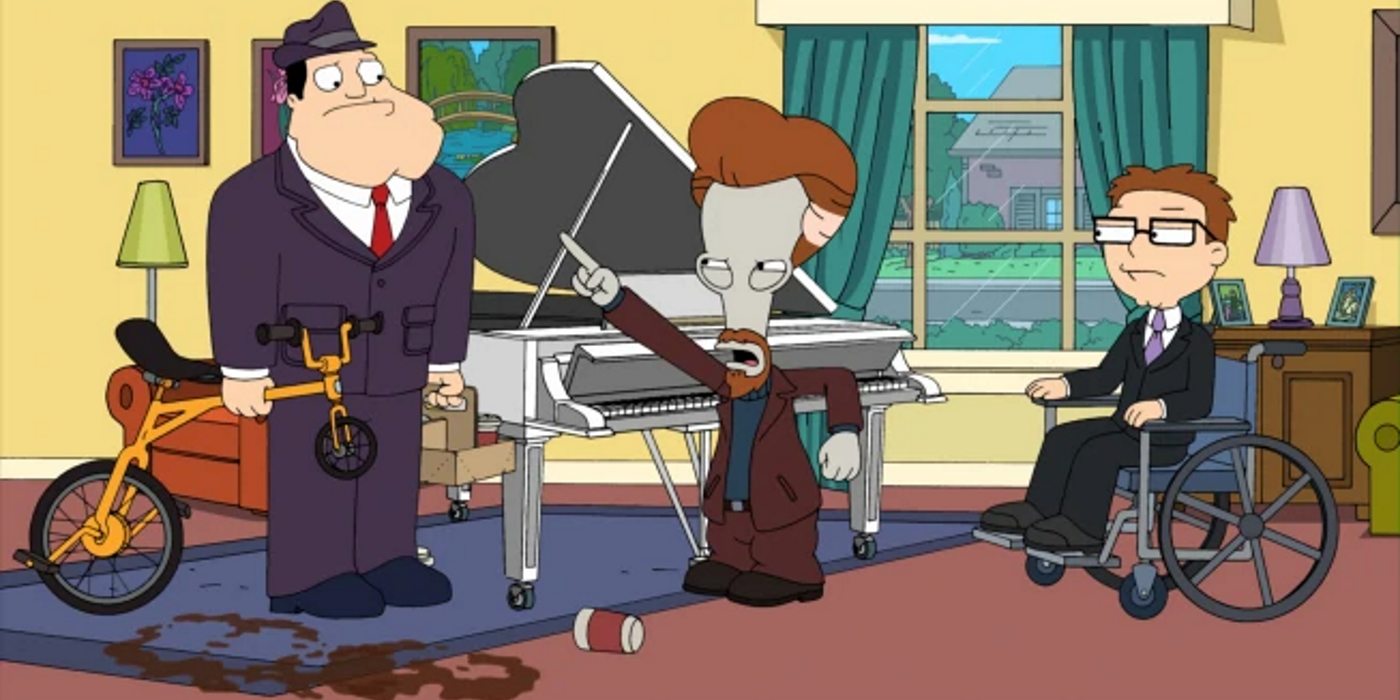 Wheels e o Legman acusam Stan de um crime em American Dad