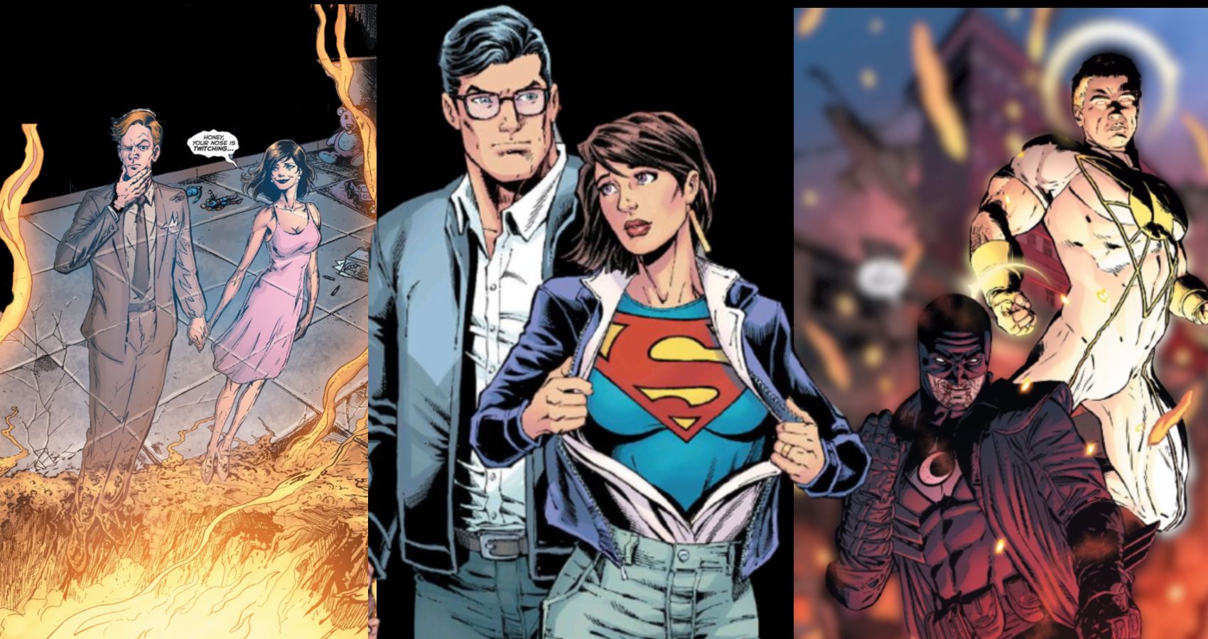Couple in the DC comics universe.