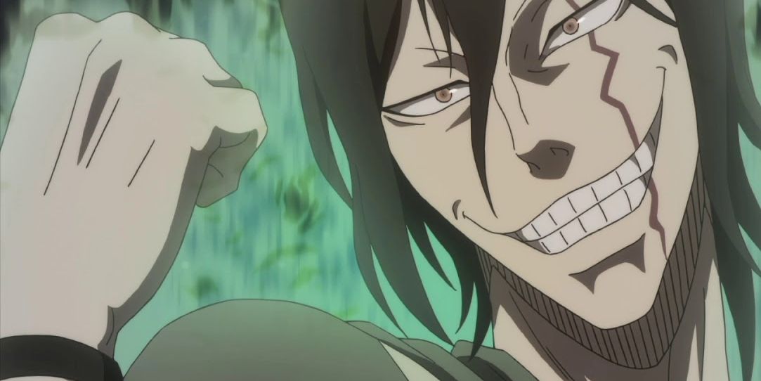 Anime Black Clover Jack The Ripper Energy Aura smiling
