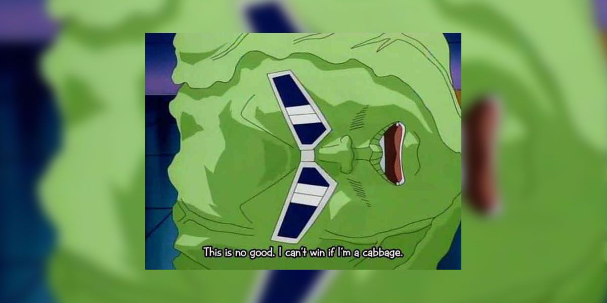 Bobobo as a cabbage