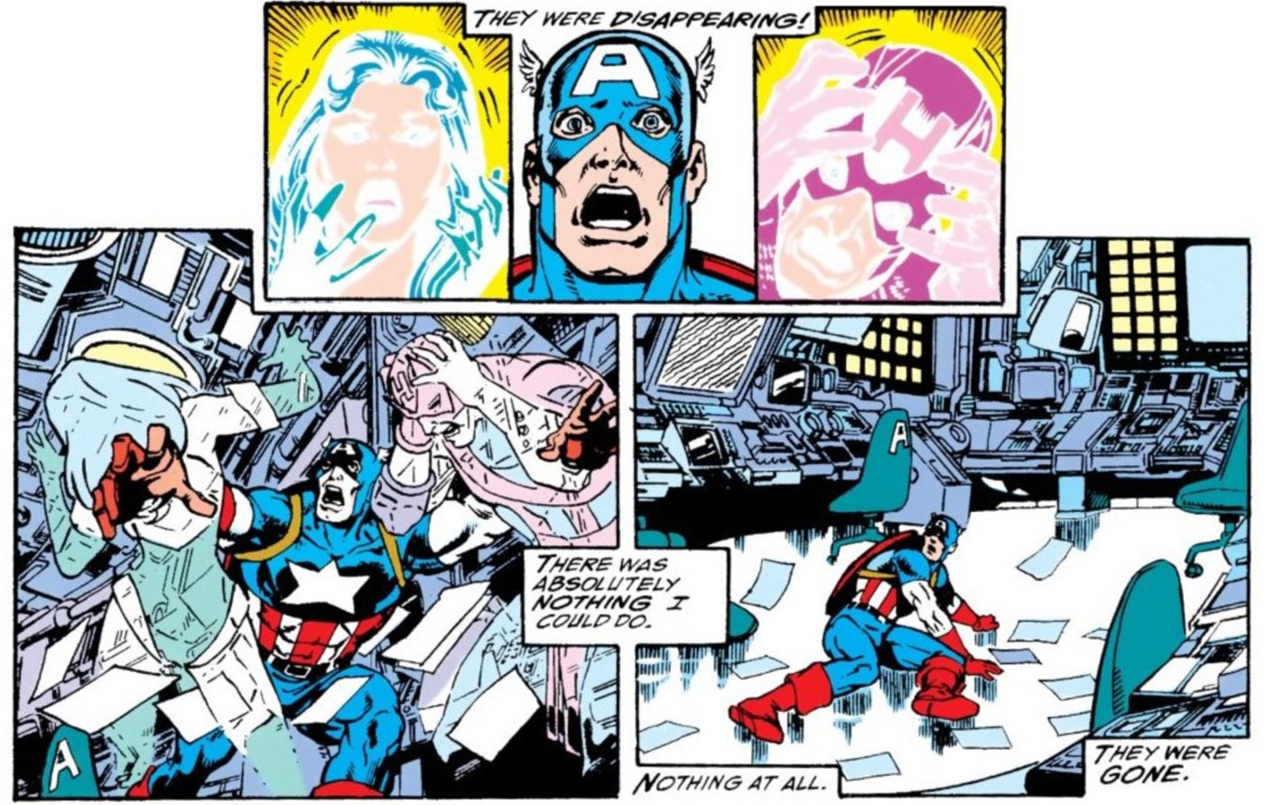 Captain America Infinity Gauntlet Snap
