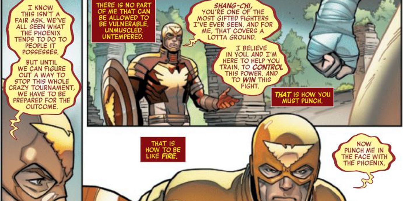 Captain America vs Shang Chi in Avengers