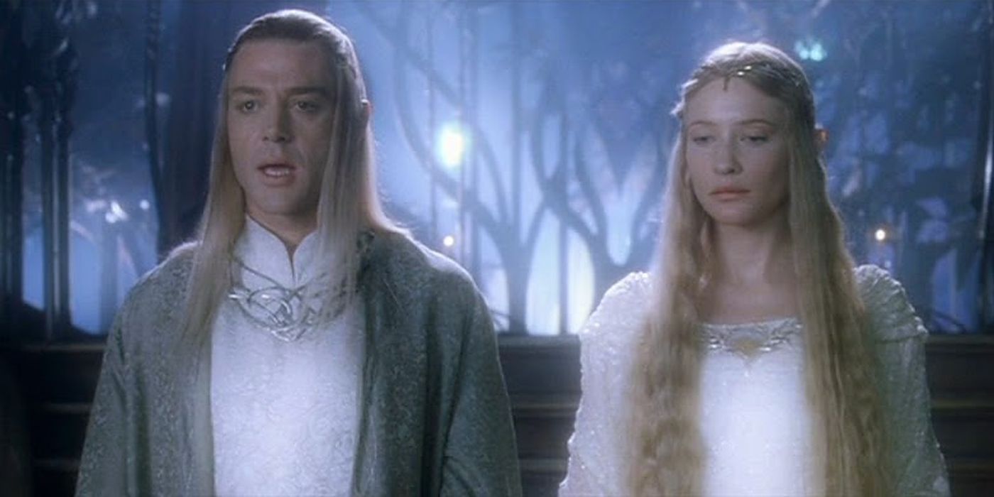 Celeborn and Galdriel from Lord of the Rings Fellowship of the Ring