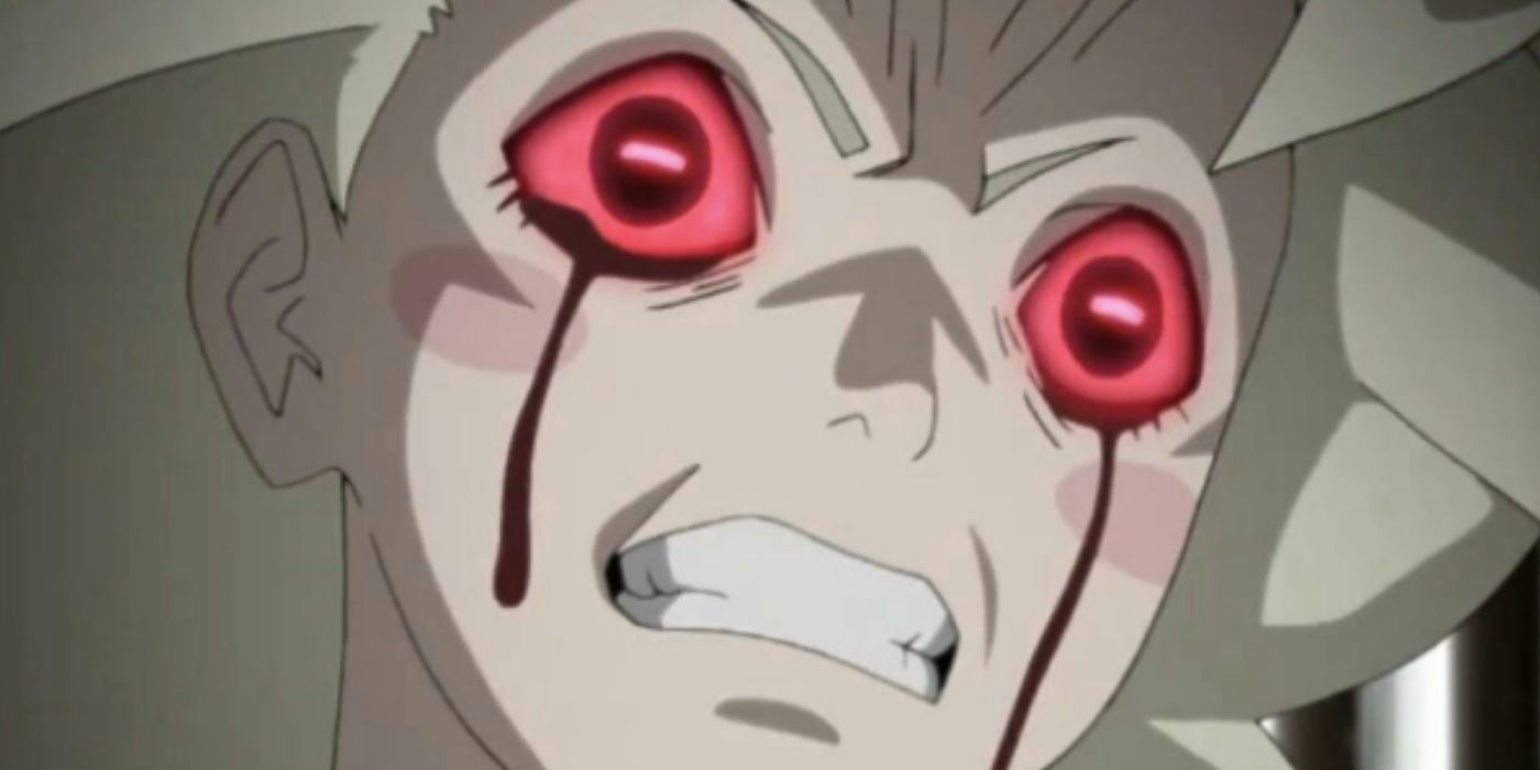 chino from naruto bleeding from the eyes