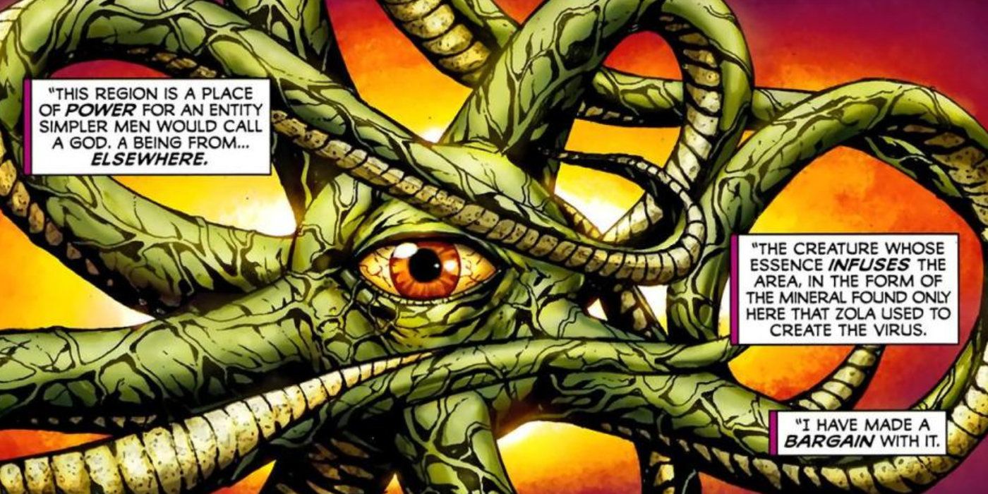 Shuma-Gorath in the comics - Marvel Dr Strange villains
