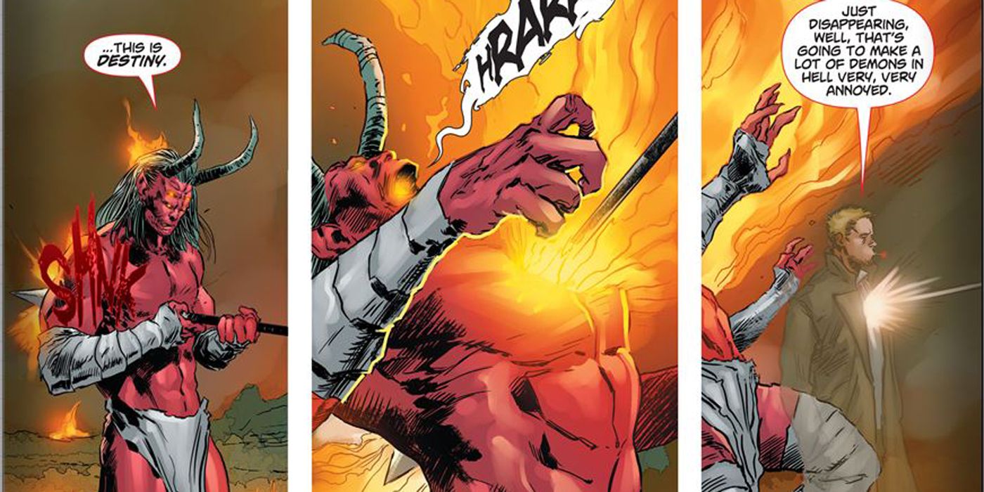 Hellblazer John Constantine Just Beat Another Demon
