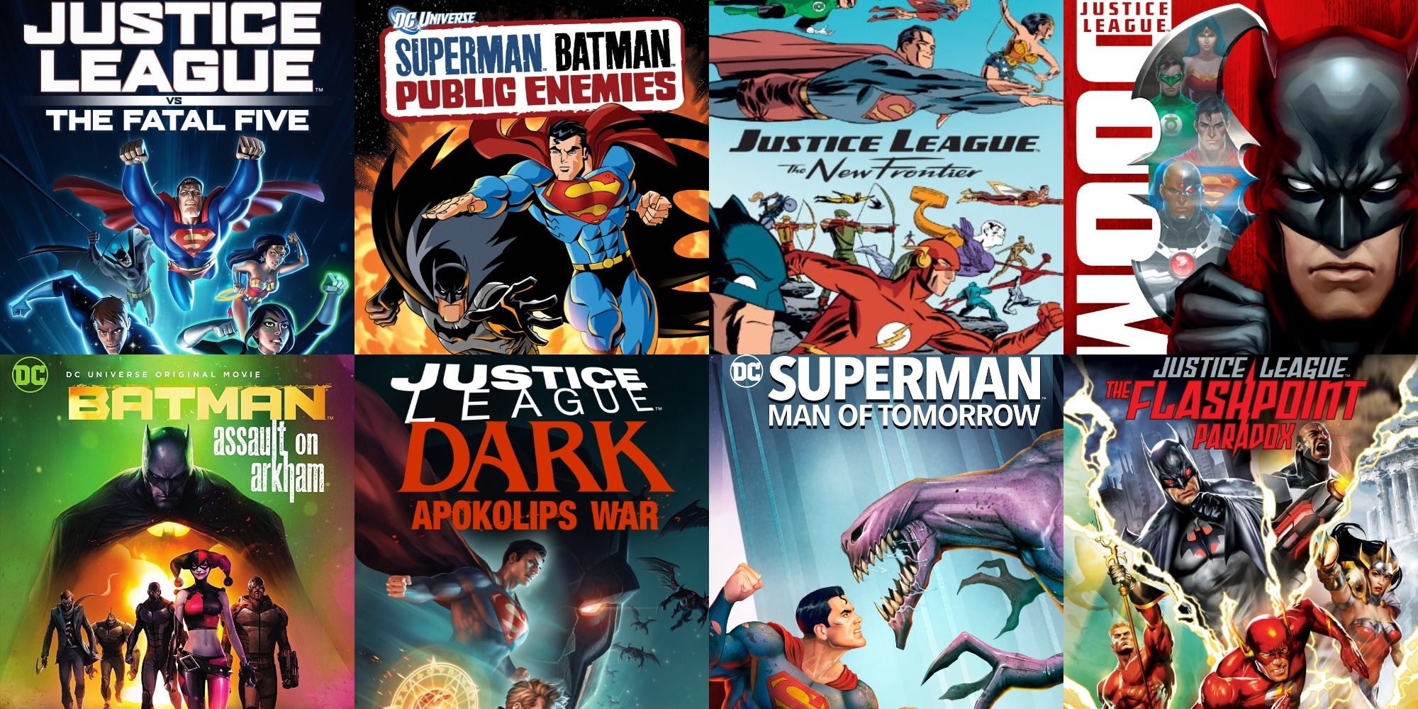 DC Animated Original Movies