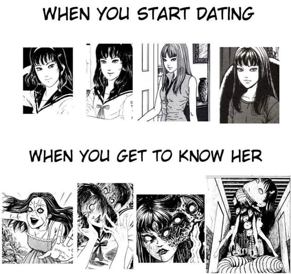 Dating Someone, Junji Ito Meme