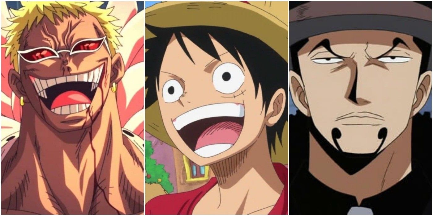 A size comparison between Luffy and all the baddies of each arc : r/OnePiece