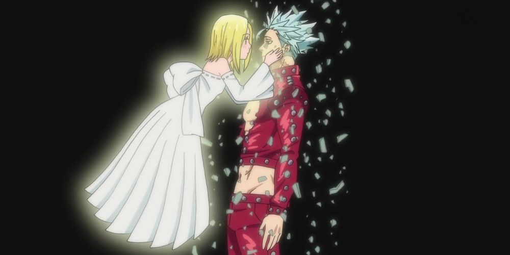Elaine Revives Petrified Ban In The Seven Deadly Sins