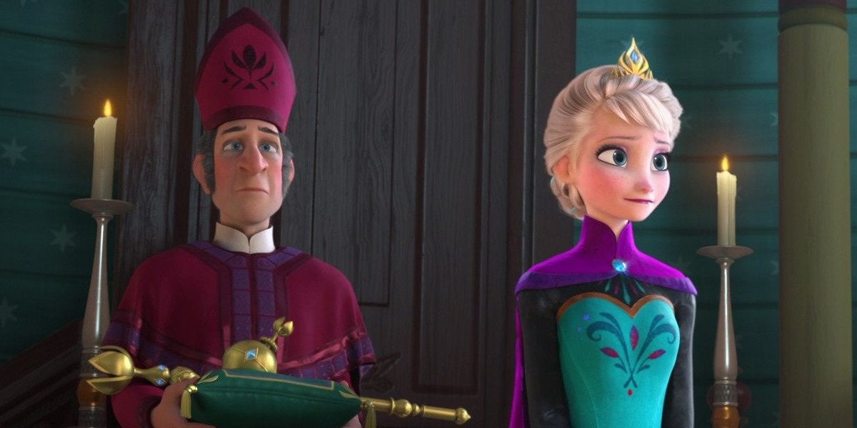 Elsa's Coronation Frozen Disney Movie