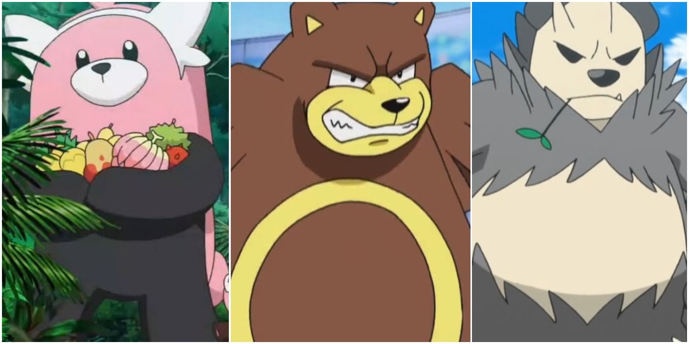 Every Bear Pokémon, Ranked From Cutest To Scariest